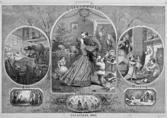 Christmas Furlough, 1863. Harper's Weekly, December 26, 1863