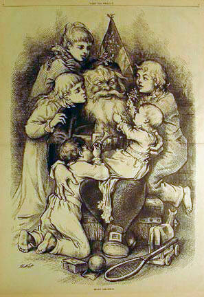 Merry Christmas. Harper's Weekly January 4, 1879