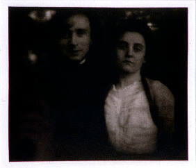 Steichen and Wife Clara on Their Honeymoon, Lake George, New York