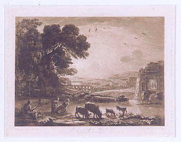 Pastoral Landscape with the Arch of Titus