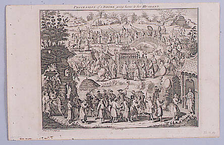 Procession of a Bride Going Home to Her Husband