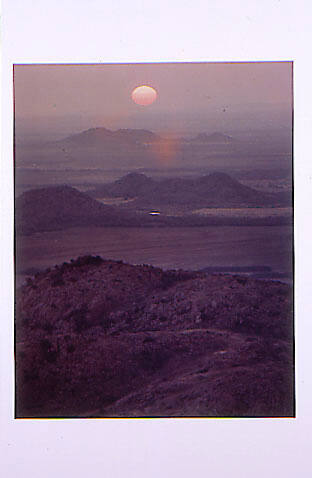 Sunrise from King Mountain, Quartz Mountain State Park