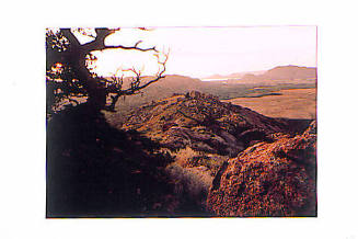 Granite Hills Varying from 600 to 800 feet in height, Dot the Area in and around Quartz Mountain State Park