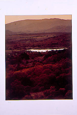 Early Morning View from Elk Mountain Trail toward French Lake, in Wichita Mountains Wildlife Refuge