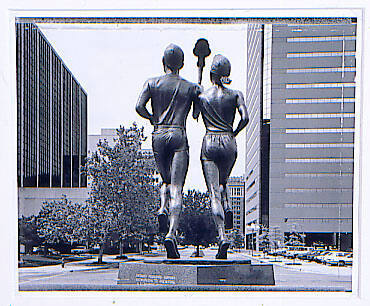 Broadway looking north from Sheridan, Oklahoma City, Oklahoma