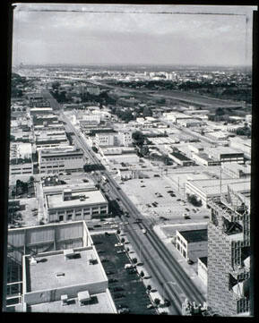 360 degree panoramic view of downtown Oklahoma City from the 30th floor of the Kerr-McGee building, 11:00 a.m. - 6:30 p.m., July 19, 1991 (9)