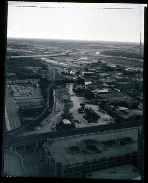 360 degree panoramic view of downtown Oklahoma City from the 30th floor of the Kerr-McGee building, 11:00 a.m. - 6:30 p.m., July 19, 1991 (12)