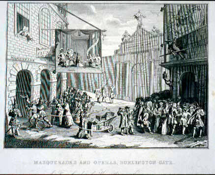 Masquerades and Operas, Burlington Gate