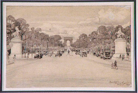 Paris Street Scene